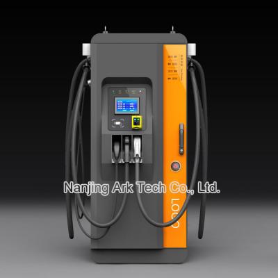 중국 독특한 UI 인터페이스 150KW 400V DC 고속 EV 충전기 접지 마운트 판매용