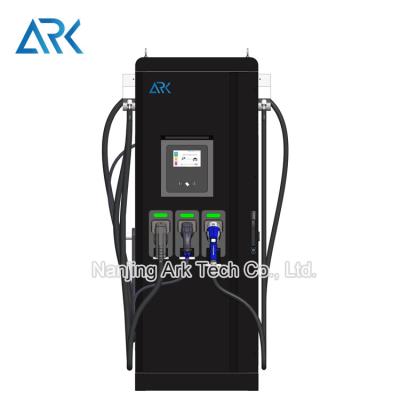 China CE CCS 2 CHAdeMO Type 2 60KW IP54 DC Fast EV Charger for sale