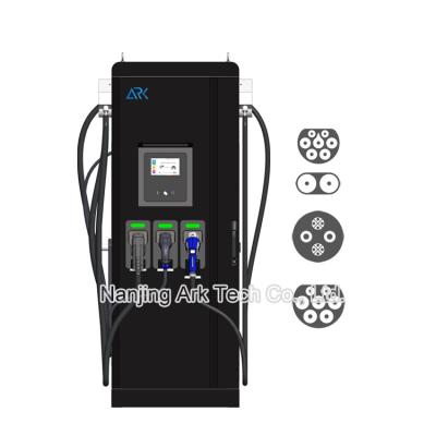 China CCS-2 Combo 2 CHAdeMO 60KW 200A IP54 DC Fast EV Charger for sale