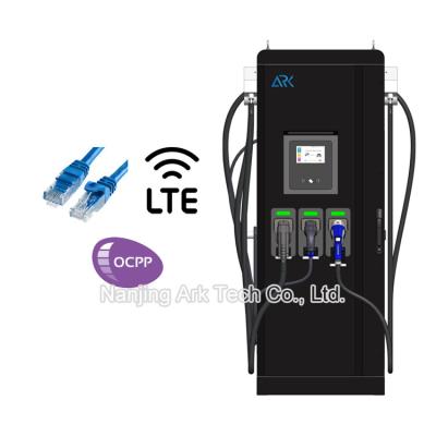 China Fan Cooling 120KW IEC 62196 EV DC Fast Charging Stations for sale