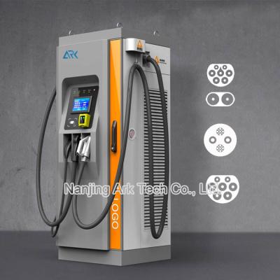 China Outdoor Mode 4 RFID 60KW IP54 EV Fast Charging Stations for sale