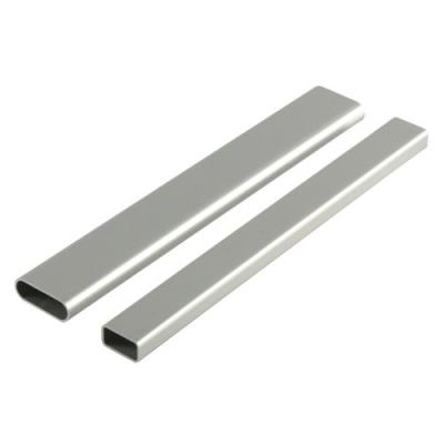 China Profil de aluminio redondo ovalado cuadrado soldado tubo de aluminio sin costura en venta