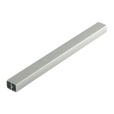 Chine 6063 Pipe d'aluminium anodisée carrée à profil creux en aluminium poli à vendre