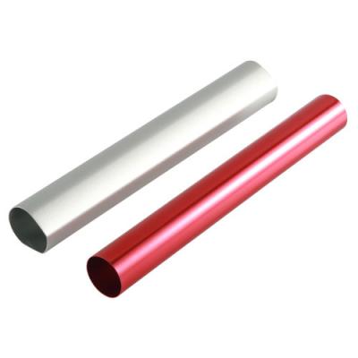 China Customized Aluminum Seamless Tube Extruded Aluminum Profile Pipe Round à venda