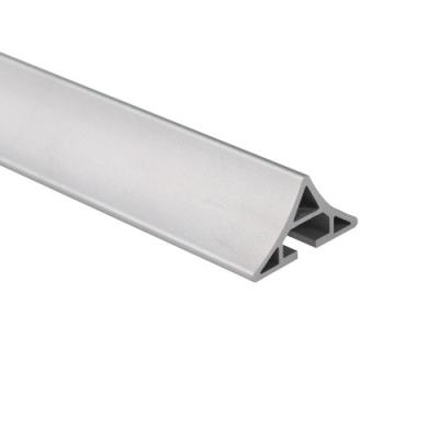 China Profile de extrusión de aluminio personalizado recubrimiento en polvo perfiles de aluminio anodizados en venta
