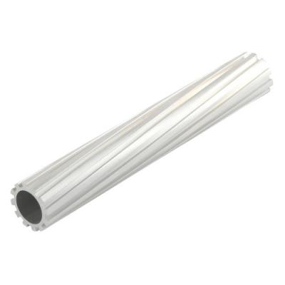 China Profil de manija de aluminio redondo extruido tubo de aluminio anodizado en venta