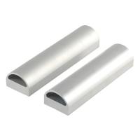 Quality Seamless Extruded Aluminum Oval Tubing Polishing Custom Aluminium Profile for sale