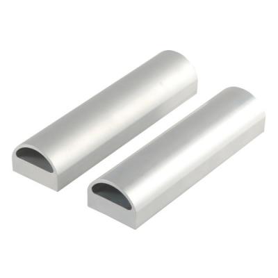 China Seamless Extruded Aluminum Oval Tubing Polishing Custom Aluminium Profile for sale