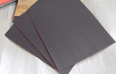 China Silicon Carbide Waterproof Sandpaper Sheets For Automobile for sale