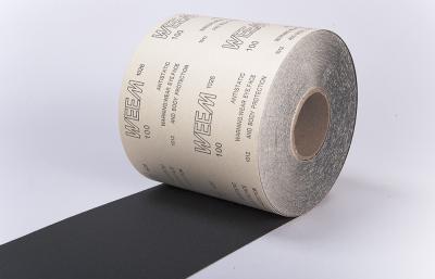 Chine Tissu abrasif Rolls de papier sablé de carbure de silicium pour le ponçage de plancher à vendre
