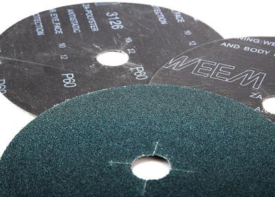 Chine Abrasifs de ponçage de plancher de tissu de zircone - poussière abrasive P36 de disque de 7inch/178mm - P100 à vendre