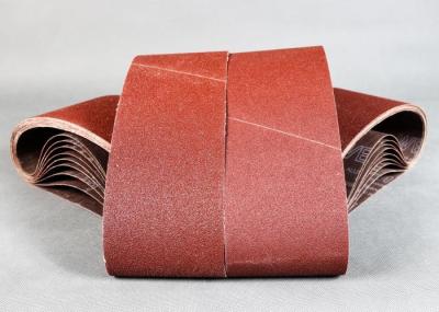 中国 酸化アルミニウムの注文に紙やすりで磨くことは4つX 36の紙やすりで磨くベルト/布の紙やすりで磨くベルトにベルトを付ける 販売のため