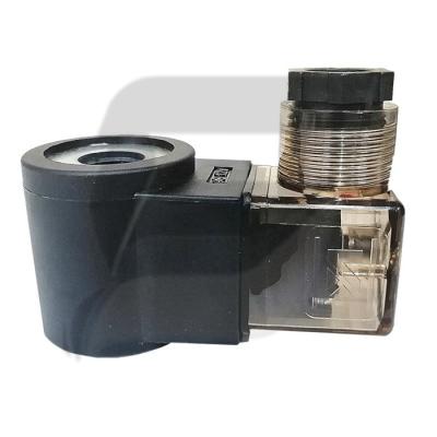 China Elevator Hydraulic Solenoid Cartridge Valve Coil Bore 13mm Height 37mm AC 220V for sale