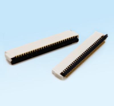 China 0.5mm pitch  High=1.0  4-60 pins for DALEE FPC connector from insertion and rear lock en venta