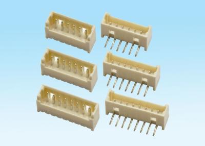 China Pitch 1.25mm Dip Single Row Wafer Connector 125V AC Voltage Rating For PCB Board for sale