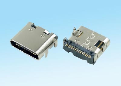 China Datilografe a C a mini durabilidade dos ciclos do Pin 10000 do conector 16 de USB para o carregador da parede de USB à venda