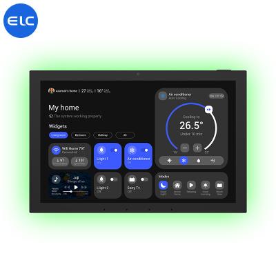 China 10.1 Inch Smart Home Touchscreen Control Panel Android 13 RK3566 WiFi 6 OTG 5MP Camera for sale