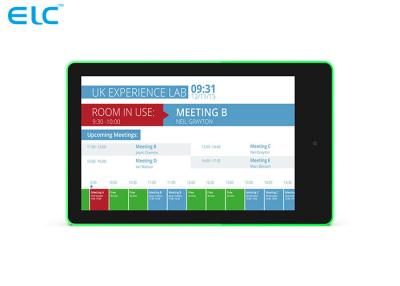 China RK3288 Digital Meeting Room Tablet Booking With LED Light Bars NFC RFID for sale