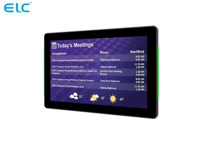 China 10.1 Inch  Room Booking Android Digital Signage With  PoE/NFC/RFID Optional for sale
