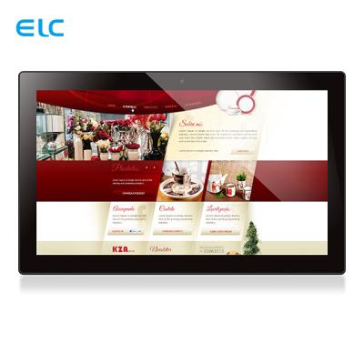 China 14 Inch Wall Mounted Digital Signage Capacitive Touch Screen Android Tablets for sale