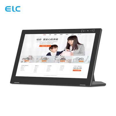 China La mesa de la pantalla táctil hace tabletas etiquetas interactivas elegantes de 15,6 pulgadas con NFC del POE RJ45 en venta
