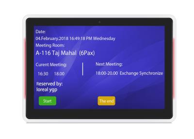 China WA1012T 10,1 painel da montagem RK3288 LCD IPS da parede da tabuleta da exposição da sala de reunião de Android da polegada à venda