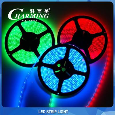 China Indoor Full Color RGB LED Strip Light Flexible For Club Hotel for sale