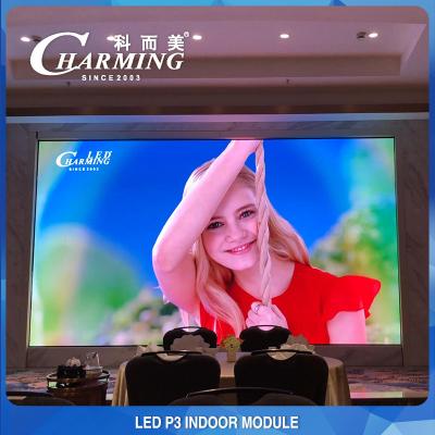 China Módulo de LED interno de 16 bits à prova de choque P3 resistente ao desgaste durável à venda