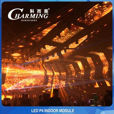 China Peso leve interno da exposição do módulo do diodo emissor de luz P4 para o clube da barra da exposição 256*128mm à venda