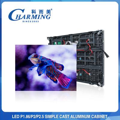 China 256x192 Indoor Fixed LED Display Screen Anti Collision Multiscene for sale