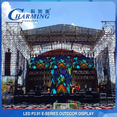 Chine Location polyvalente de mur de 256x128 LED, écran extérieur de SMD1921 LED à louer à vendre