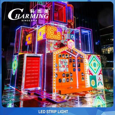 China Wasserdichter RGB-LED-Leistenstreifen, flexibel, DC 12 V, Mehrzweck zu verkaufen