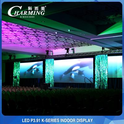 中国 P3.91 200W LED Display Video Wall , Multipurpose LED Wall Screen Display Outdoor 販売のため