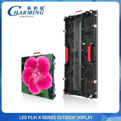 China Painel alugado impermeável do diodo emissor de luz IP65 P3.91, visualização ótica exterior do diodo emissor de luz grande à venda