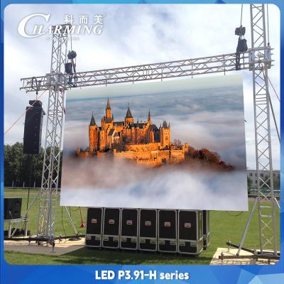 China Die Aluminum LED P3.91 Big Advertising LED Display Screen High Brightness 4k for sale