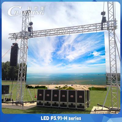 China P3.91 High Brightness Rental Video Wall Indoor Outdoor LED Advertising Board Digital Signage Display en venta