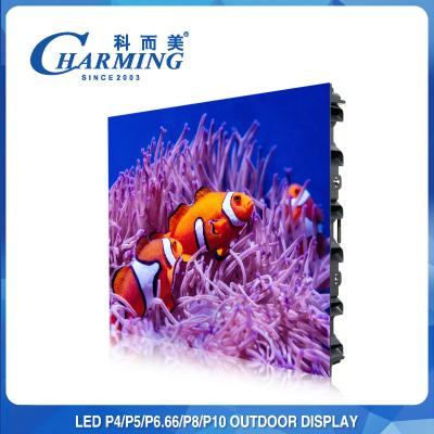 China Colorful P5 P8 Fixed LED Outdoor Display High Brightness Advertising Led Screen for sale