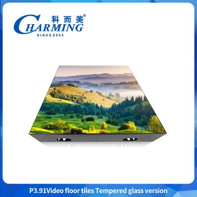 China P3.91Calidad del suelo del club impermeable al agua plomo exterior de la industria P3.91 500*500mm en venta