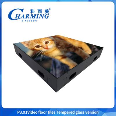 China Waterproof GOB LED P3.91 Hight Resolution Pantalla strong glass  Screen LED Dance Floor en venta