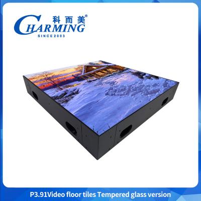 China High Quality Floor Dance Screen Concert Dance Floor P3.91 Full-color Indoor Dance Floor High resolution for sale