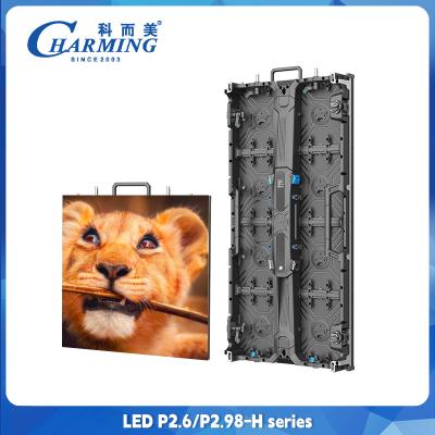 중국 프론트 서비스 P3.91 P2.98 P2 야외 알루미늄 렌터 LED 스크린 스테이지 LED 패널 3840hz 고 갱신 디스플레이 판매용