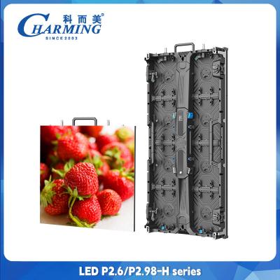 China LED Video Wall Screen Hd 2k 4k P2.6 P2.98 Smd Full Color Indoor Led Matrix Panel Rental LED Displays LED Screen Curved for sale