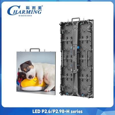 China Pantallas LED de alquiler de 4K al aire libre de fundición a presión de aluminio P2.98 en venta