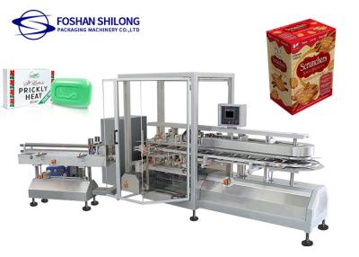 China 220V 50Hz Horizontal Carton Box Packing Machine Plastic Wrap Roll Stick for sale