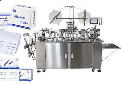 China Automatic Medical Alcohol Swab Machine 2.5KW For Disinfection for sale