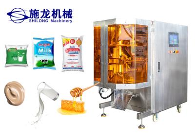 China 3kw 2500ml OPP Honey Pouch Packing Machine líquido 60 empaqueta/minuto en venta
