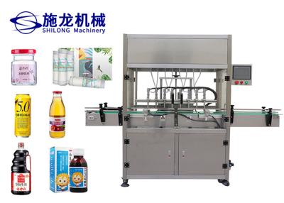 China 2 Head Plastic Liquid Automated Bottle Filling Machine 0.6MPa 1000ml 100ml for sale