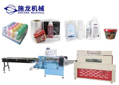 China Máquina 150bag/Min L500mm 3500W del plástico de embalar del sello y del túnel del calor en venta