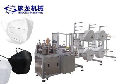 China Medical Surgical Face Mask Making Machine AC220V 3.5KW Non Woven Fabric for sale