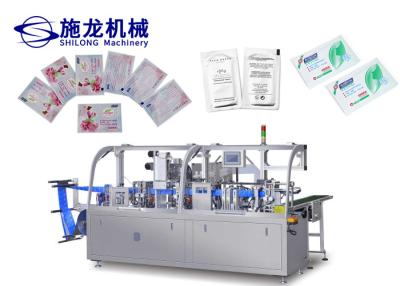 China 60HZ Automatic Wet Wipes Packing Machine EOSS 64.9 DB Aluminium for sale